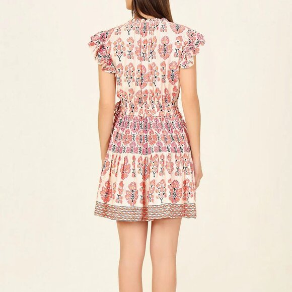 Omika Harlow Mini Dress, Truro Hibiscus, Large, NWT - Picture 2 of 2